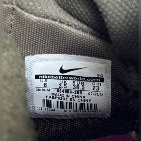 Nike Dunk Sky Hi Sneaker Boot 2.0 Dark Loden Water Repellent Hidden Wedge - Picture 6 of 6